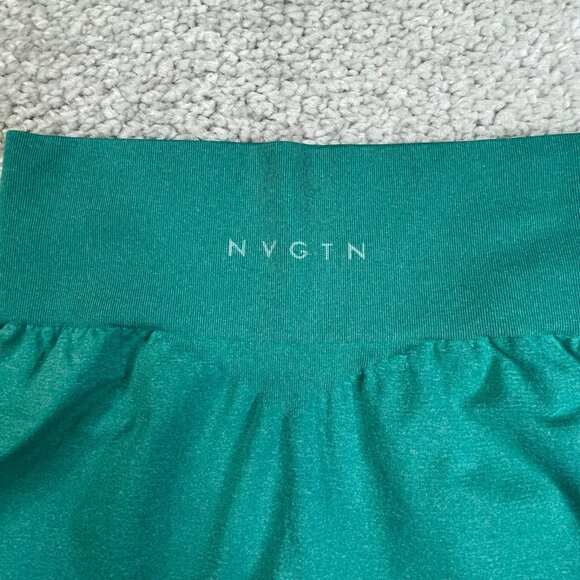 NVGTN Shape Seamless Legging Teal Green - Picture 6 of 10